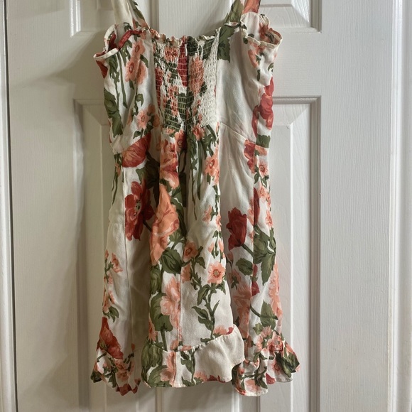 Reformation Christine floral mini Dress 2 - Picture 5 of 6